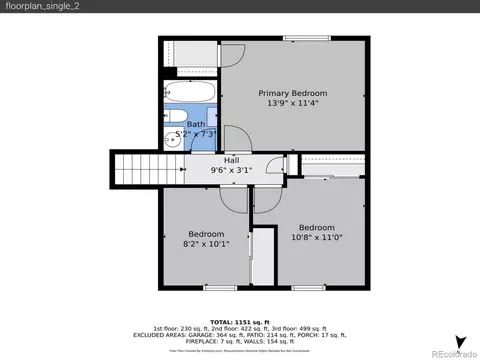 Floorplan - 19472 E Princeton Pl, Aurora, CO 80013 photo 3 of 4