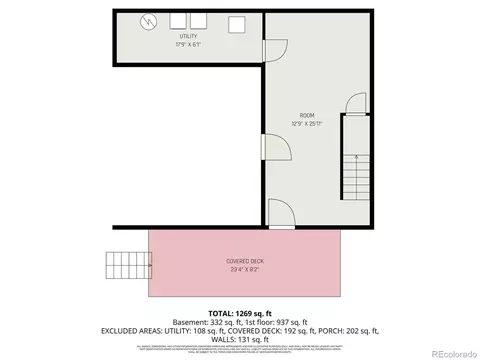 Floorplan - 13475 Shiloh Rd, Conifer, CO 80433 photo 1 of 2