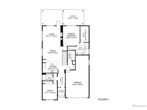Floorplan - 841 Jenny Ln, Berthoud, CO 80513 photo 1 of 1