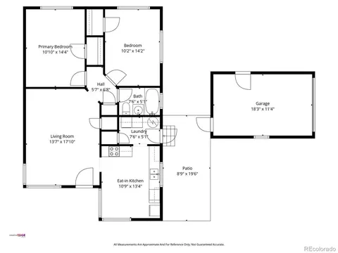 Floorplan - 3653 Forest St, Denver, CO 80207 photo 4 of 4