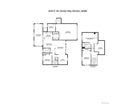 Floorplan - 4435 S Van Gordon Way, Morrison, CO 80465 photo 1 of 1