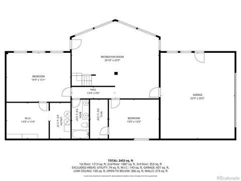 Floorplan - 2613 Pheasant Loop, Westcliffe, CO 81252 photo 1 of 4