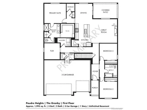 Floorplan - 1603 Nathan River Dr, Windsor, CO 80550 photo 2 of 2