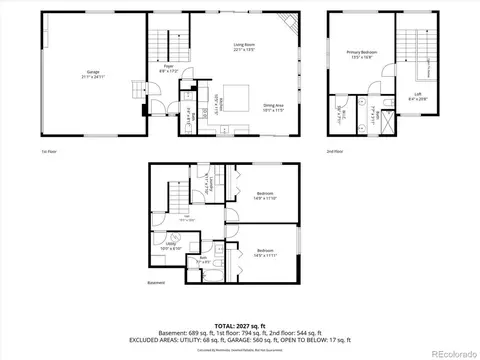 Floorplan - 34403 Ponca Rd, Pine, CO 80470 photo 4 of 4