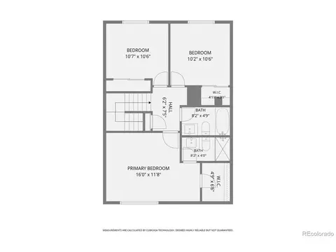 Floorplan - 9276 E Mansfield Ave, Denver, CO 80237 photo 2 of 3