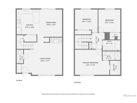 Floorplan - 9276 E Mansfield Ave, Denver, CO 80237 photo 3 of 3