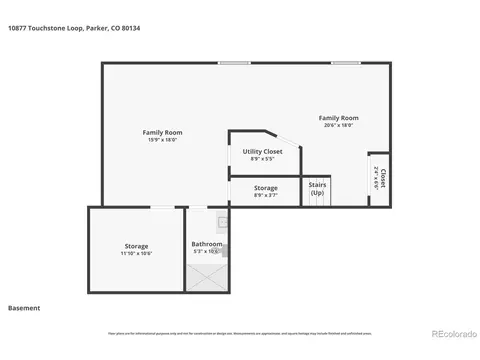 Floorplan - 10877 Touchstone Loop, Parker, CO 80134 photo 3 of 3