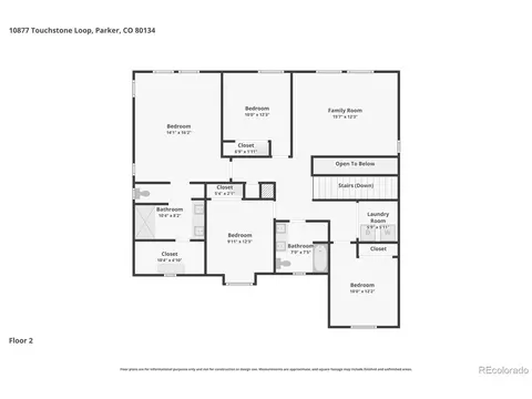 Floorplan - 10877 Touchstone Loop, Parker, CO 80134 photo 2 of 3