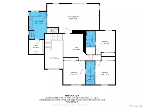 Floorplan - 18216 E Weaver Pl, Aurora, CO 80016 photo 1 of 2
