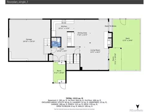 Floorplan - 3901 Paseo Del Prado, Boulder, CO 80301 photo 1 of 4