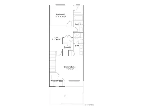 Floorplan - 6778 E 149th Ave #2, Thornton, CO 80602 photo 2 of 2