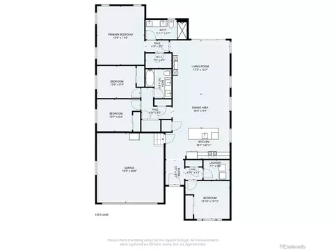 Floorplan - 24544 E 37th Ave, Aurora, CO 80019 photo 1 of 1