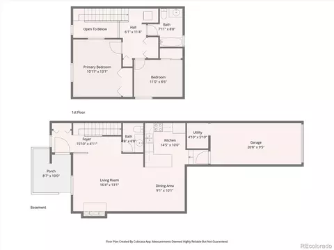 Floorplan - 8417 Everett Way #B, Arvada, CO 80005 photo 1 of 1
