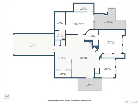 Floorplan - 13711 E Lehigh Ave #A, Aurora, CO 80014 photo 1 of 1