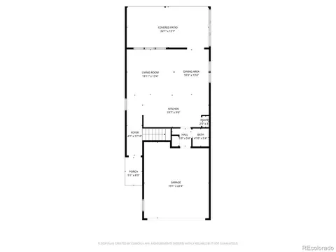 Floorplan - 8108 Kittrick Pl, Peyton, CO 80831 photo 1 of 1