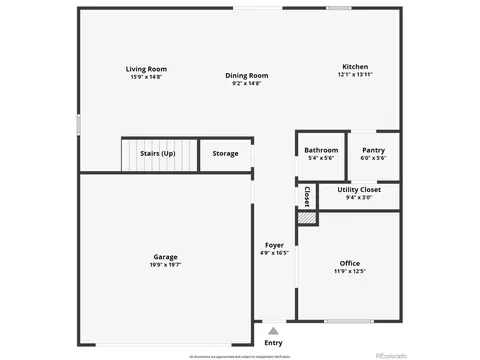 Floorplan - 1827 Opal Ave, Brighton, CO 80603 photo 1 of 2