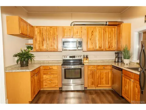 Kitchen - 112 Wall St, Creede, CO 81130 photo 2 of 2