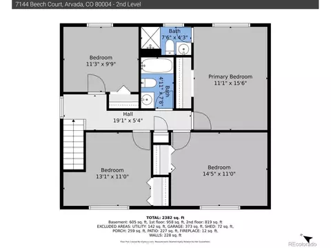 Floorplan - 7144 Beech Ct, Arvada, CO 80004 photo 3 of 4