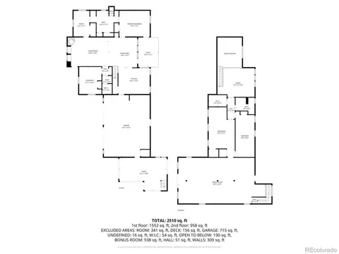 Floorplan - 20202 Spring Creek Trl, Pine, CO 80470 photo 1 of 1