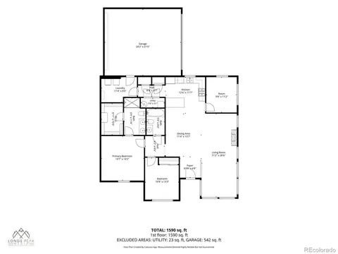 Floorplan - 19695 E Atlantic Dr #D, Aurora, CO 80013 photo 1 of 1