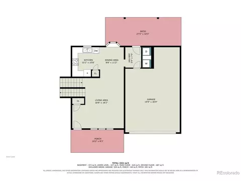 Floorplan - 327 Maple Dr, Frederick, CO 80530 photo 1 of 4