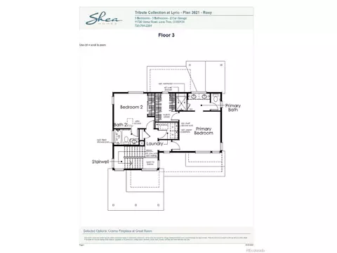 Floorplan - 12124 Octave Ave, Lone Tree, CO 80124 photo 3 of 3