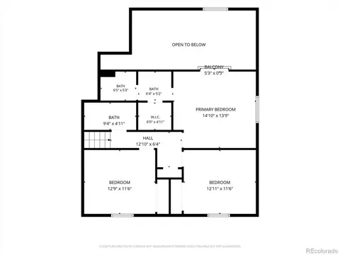 Floorplan - 19495 E Floyd Ave, Aurora, CO 80013 photo 3 of 4