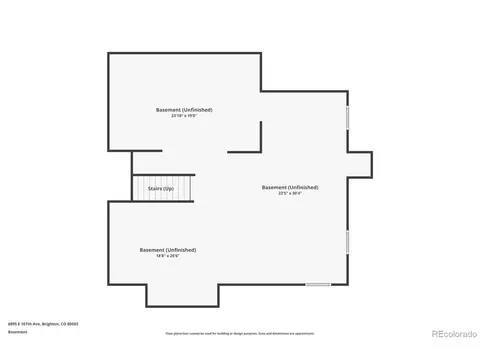 Floorplan - 6895 E 167th Ave, Brighton, CO 80602 photo 1 of 3