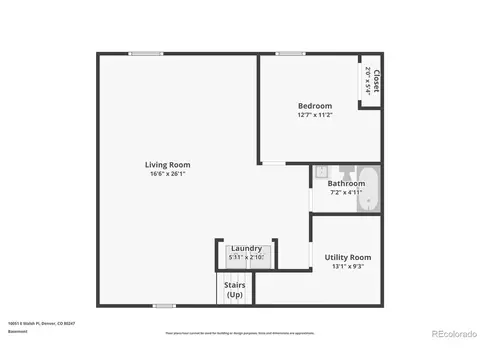 Floorplan - 10051 E Walsh Pl, Denver, CO 80247 photo 2 of 3
