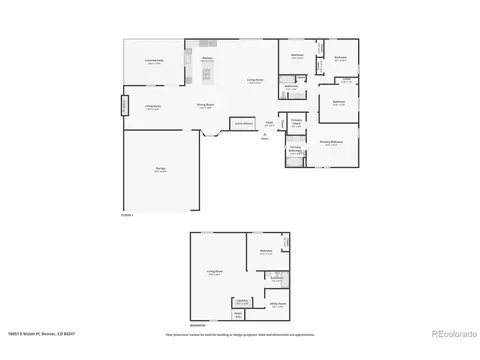 Floorplan - 10051 E Walsh Pl, Denver, CO 80247 photo 3 of 3