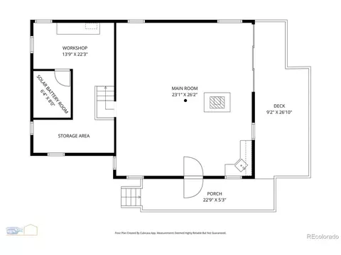Floorplan - 942 Spruce Dr, Lyons, CO 80540 photo 3 of 3