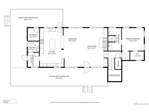 Floorplan - 942 Spruce Dr, Lyons, CO 80540 photo 1 of 3