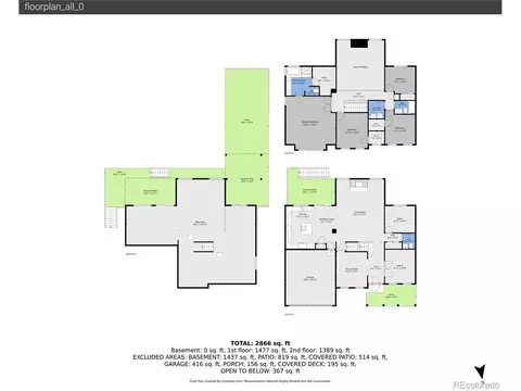 Floorplan - 19332 E Berry Pl, Aurora, CO 80015 photo 1 of 1