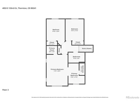 Floorplan - 4053 E 133rd Cir, Thornton, CO 80241 photo 2 of 5