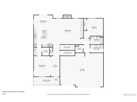 Floorplan - 3405 Quicksilver Rd, Frederick, CO 80516 photo 2 of 4