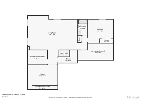 Floorplan - 3405 Quicksilver Rd, Frederick, CO 80516 photo 1 of 4