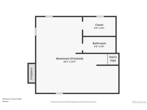 Floorplan - 8330 Chase Dr, Arvada, CO 80003 photo 3 of 3