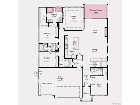 Floorplan - 6229 Juniper Dr, Thornton, CO 80602 photo 1 of 2