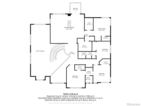 Floorplan - 10250 Longview Dr, Lone Tree, CO 80124 photo 2 of 3