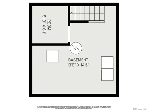 Floorplan - 4827 Meade St, Denver, CO 80221 photo 2 of 2