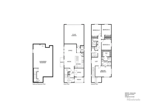 Floorplan - 21293 E 63rd Dr, Aurora, CO 80019 photo 1 of 1