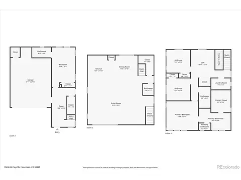 Floorplan - 15636 W Floyd Dr, Morrison, CO 80465 photo 4 of 4
