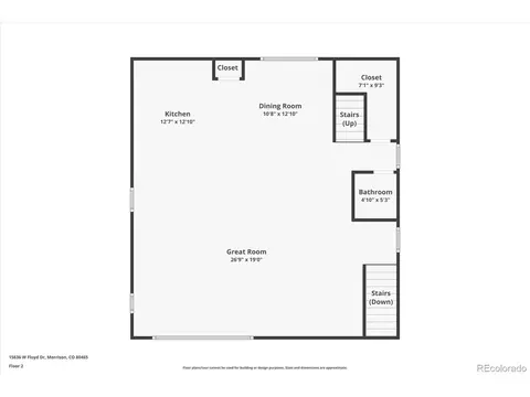 Floorplan - 15636 W Floyd Dr, Morrison, CO 80465 photo 2 of 4
