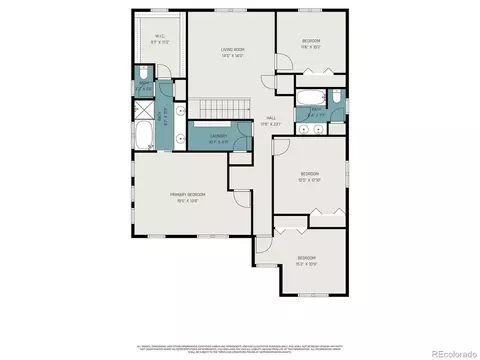 Floorplan - 12210 Crystal Downs Rd, Peyton, CO 80831 photo 2 of 3