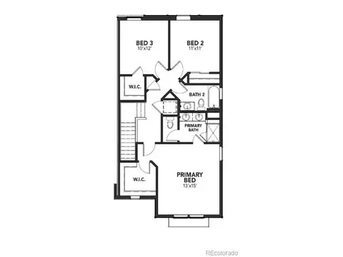 Floorplan - 24111 E 54th Pl, Aurora, CO 80019 photo 2 of 2