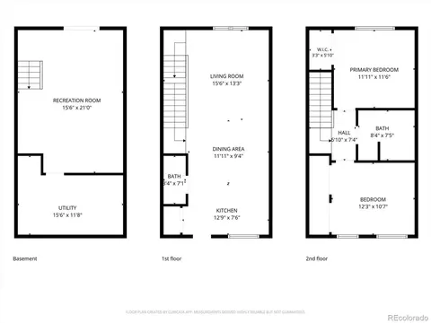 Floorplan - 490 E Highline Cir, Centennial, CO 80122 photo 3 of 3