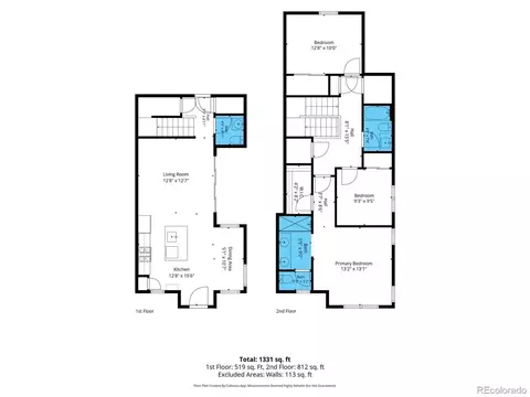 Floorplan - 23543 E 5th Dr, Aurora, CO 80018 photo 3 of 3