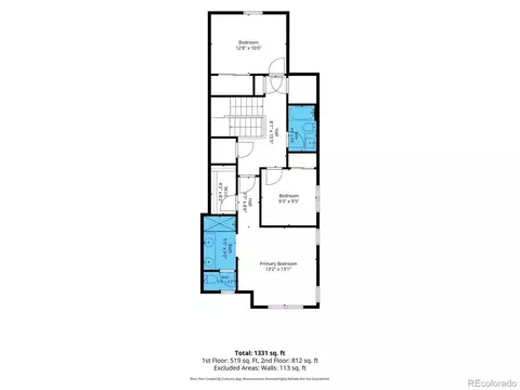 Floorplan - 23543 E 5th Dr, Aurora, CO 80018 photo 2 of 3
