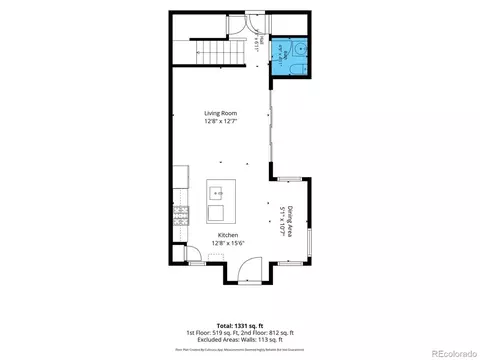 Floorplan - 23543 E 5th Dr, Aurora, CO 80018 photo 1 of 3
