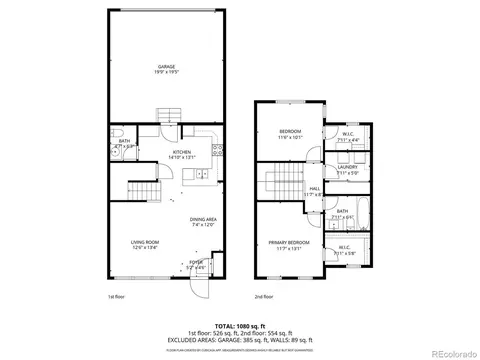 Floorplan - 9777 E 56th Pl, Denver, CO 80238 photo 1 of 1